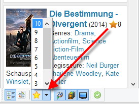 Filme nach Bewertung filtern