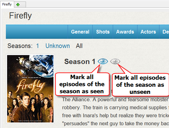 Mark the entire season as seen