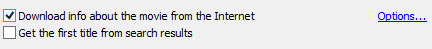 Download options for movies