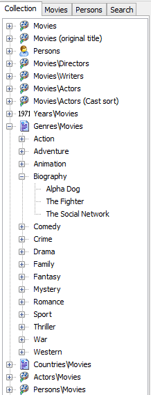 Sorting methods for your movie collection